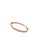 S&J Co. Hannah Creation Lucky Bracelet Rose Gold Plated (18K) For Her - Roman Numerals - Big DF667ACF78E4EFGS_1