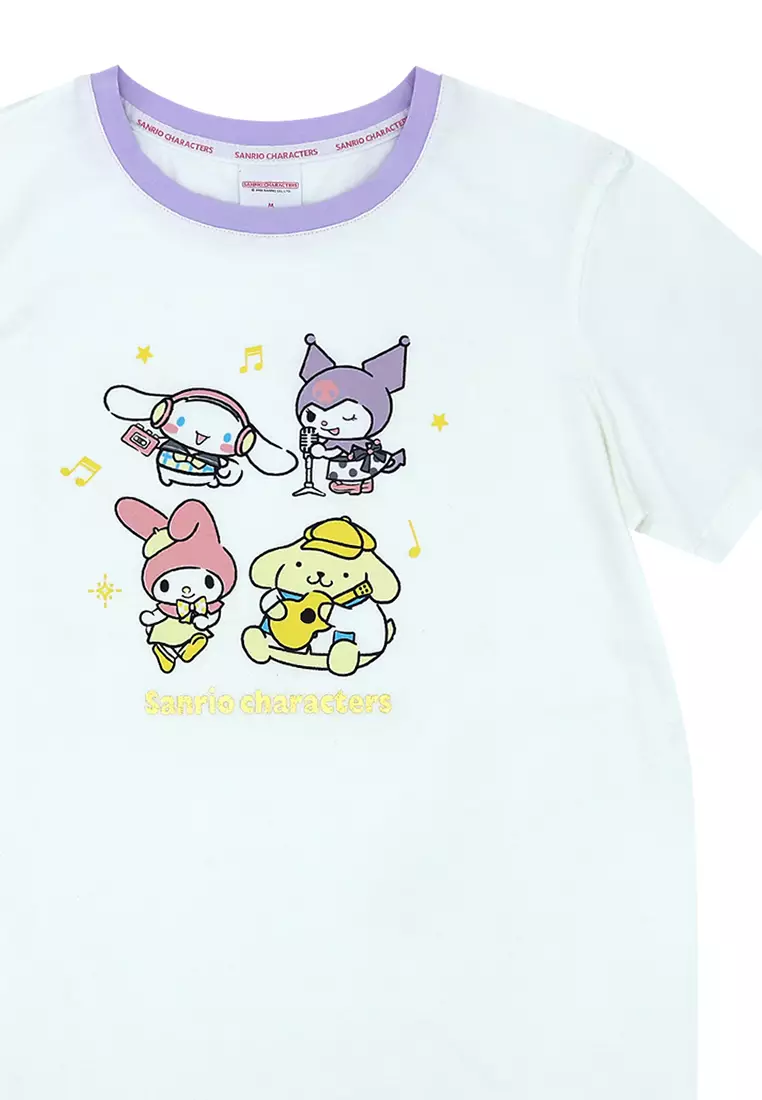 Ladies Licensed Graphic T-Shirt "Music Time"