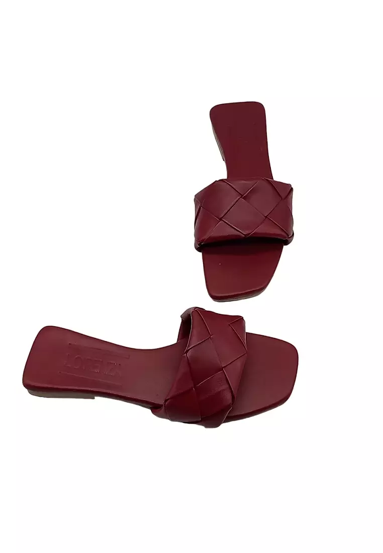 Buy LO'RENZA Tala Flat Slides 2025 Online | ZALORA Philippines