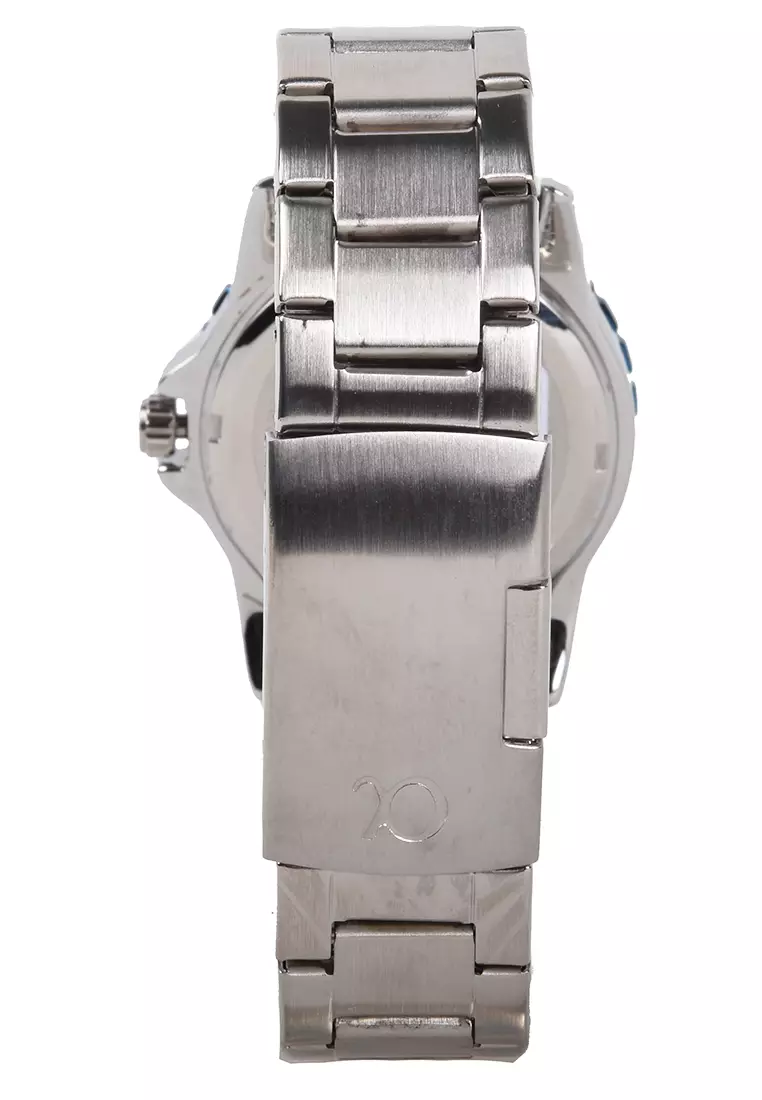 Alfa - Jam Tangan Wanita - Silver Black - Stainless Steel Bracelet - 99109L-A