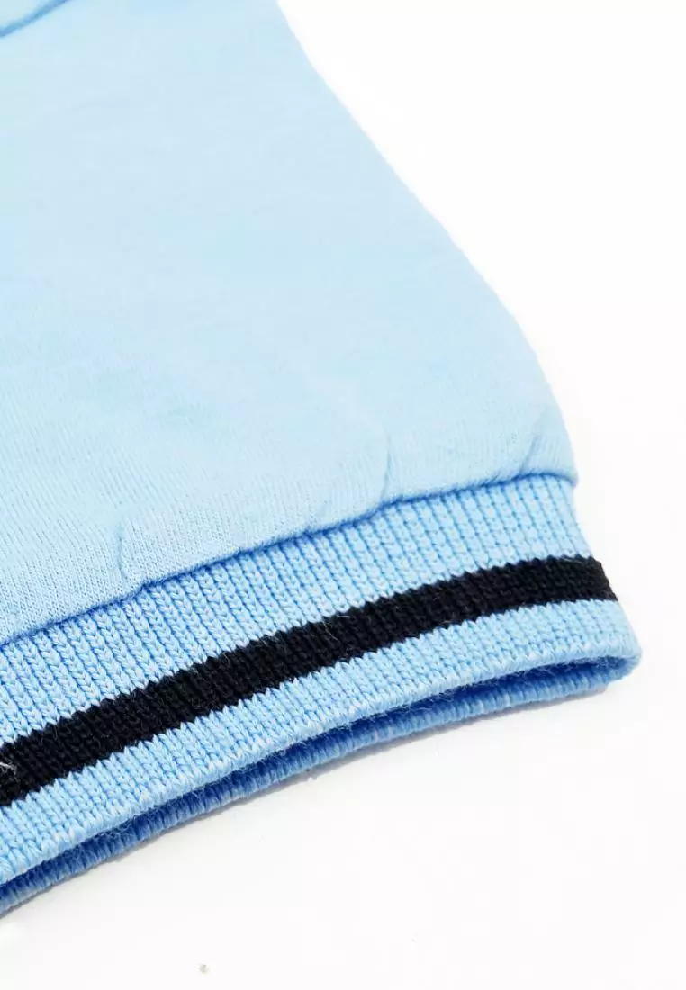 Wakakids Baju Anak Laki Laki Atasan Kaos Kerah Polo Shirt Motif Florida 4190 Merah