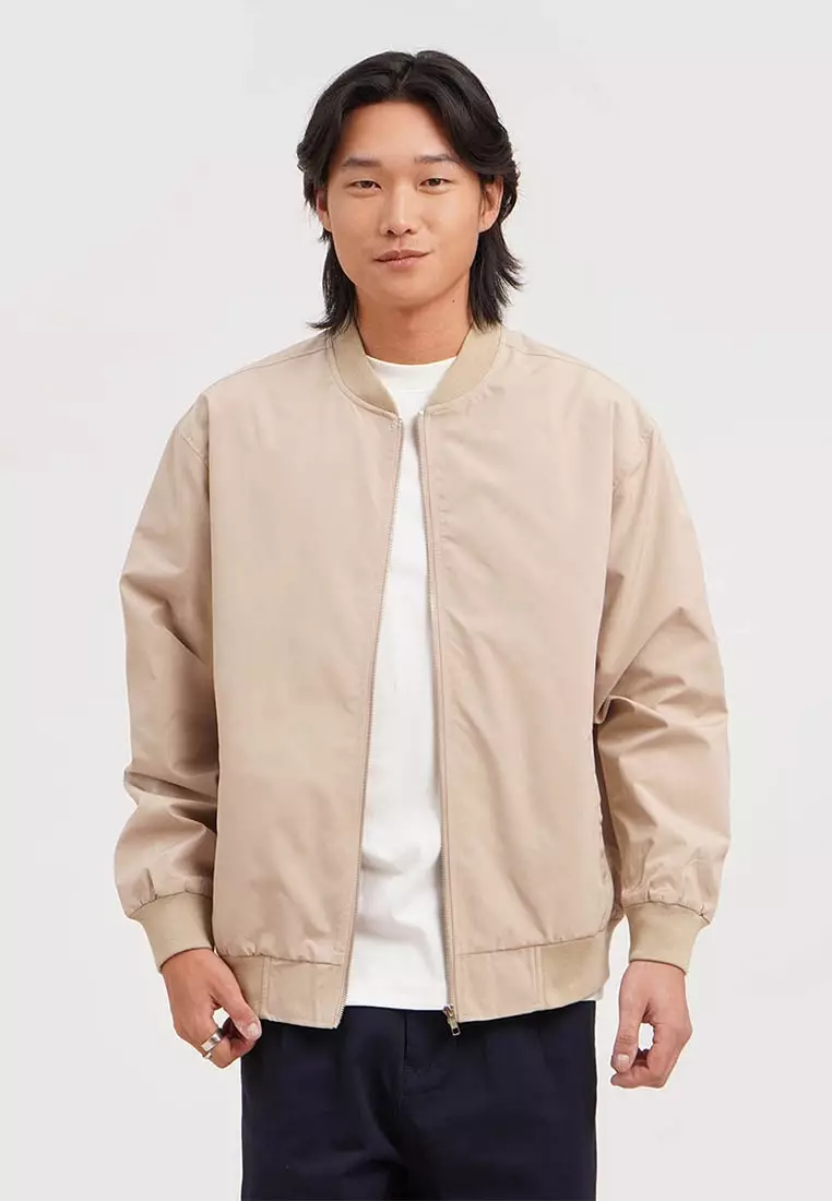 Essentials Relaxed Bomber Jacket