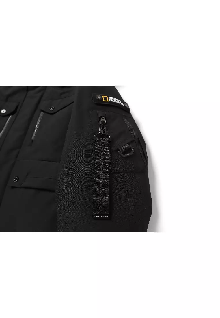 女裝TARUGA毛邊連帽羽絨外套