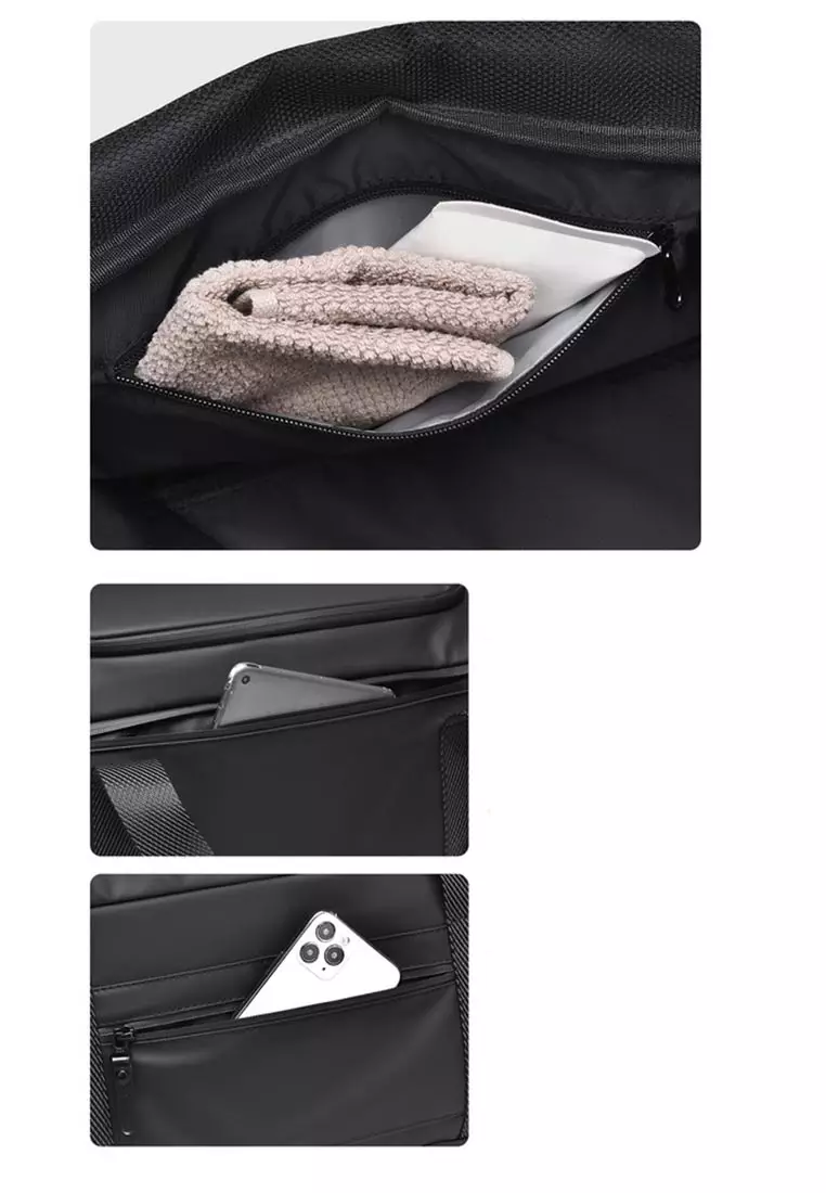 皮質旅遊休閒行李包