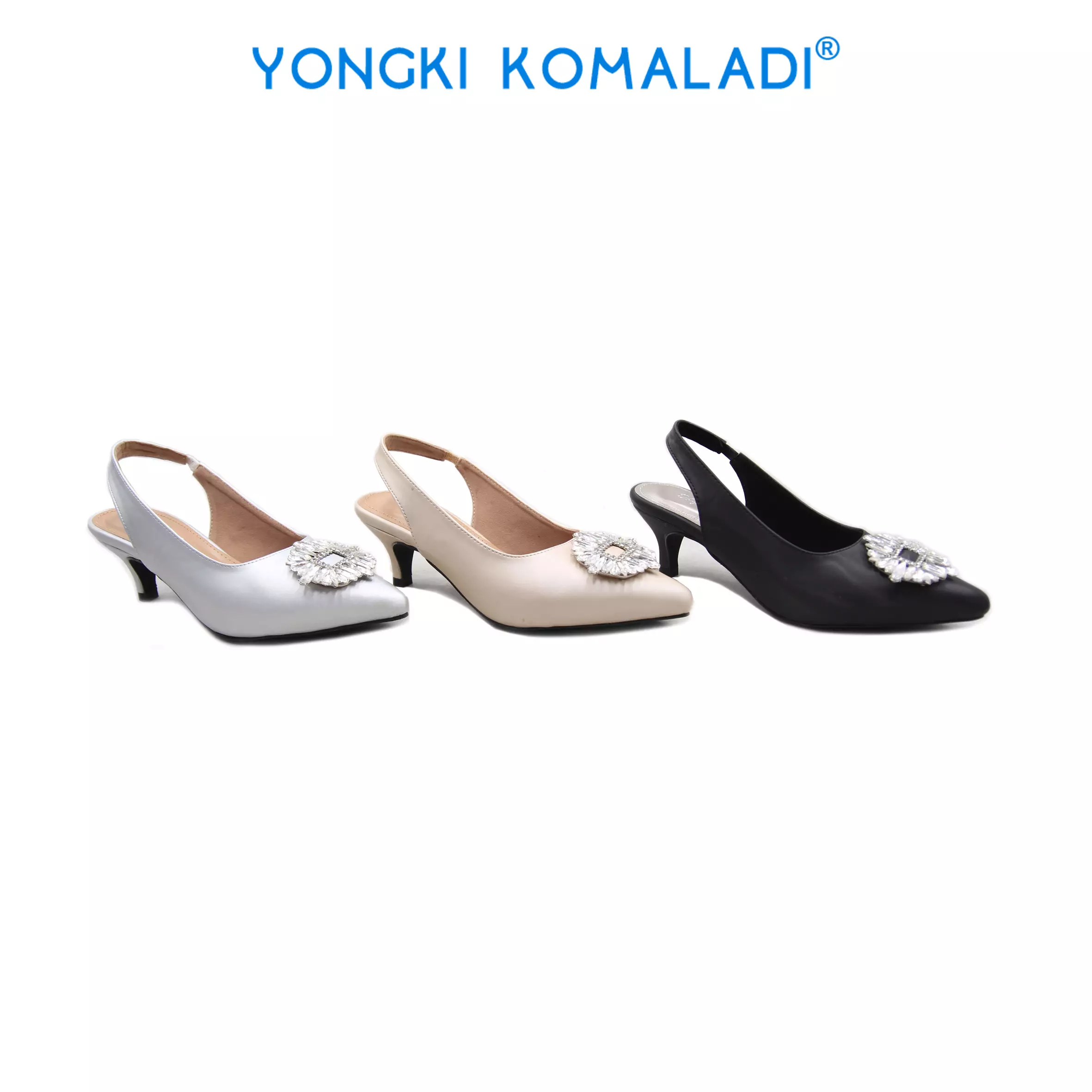 [ ORIGINAL ] YONGKI KOMALADI COURTNEY BUSTONG OL-ENDR7509-22 SILVER