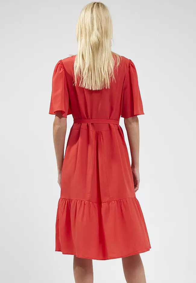 Buy French Connection Courtney Crepe Tiered Dress 2024 Online
