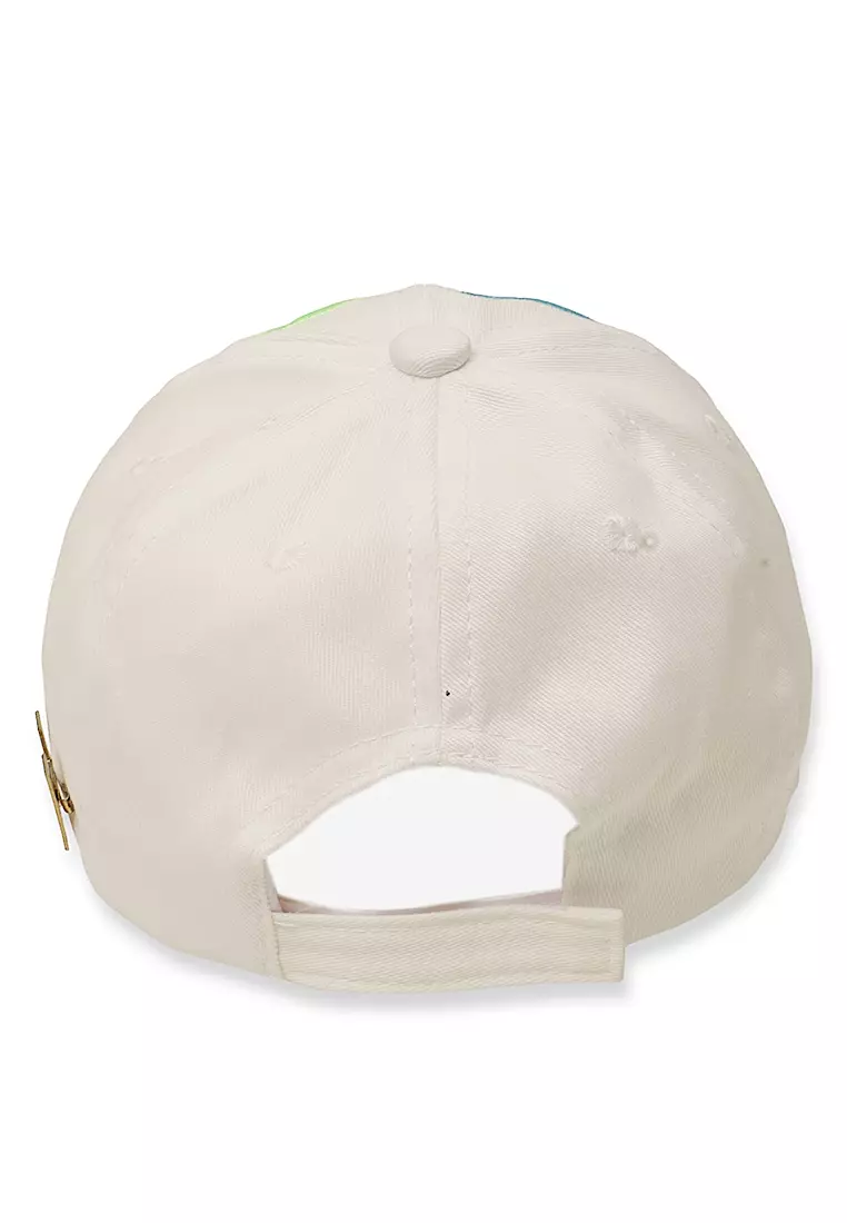 Javer Topi Anak Unisex Motif Dinosaurs Aksesoris Fashion Kid Baseball Caps Material Cotton ORIGINAL - White