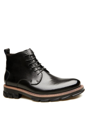 Twenty Eight Shoes black Classic Leather Business Boots VMB76200 6E4D4SHB40DCD5GS_1