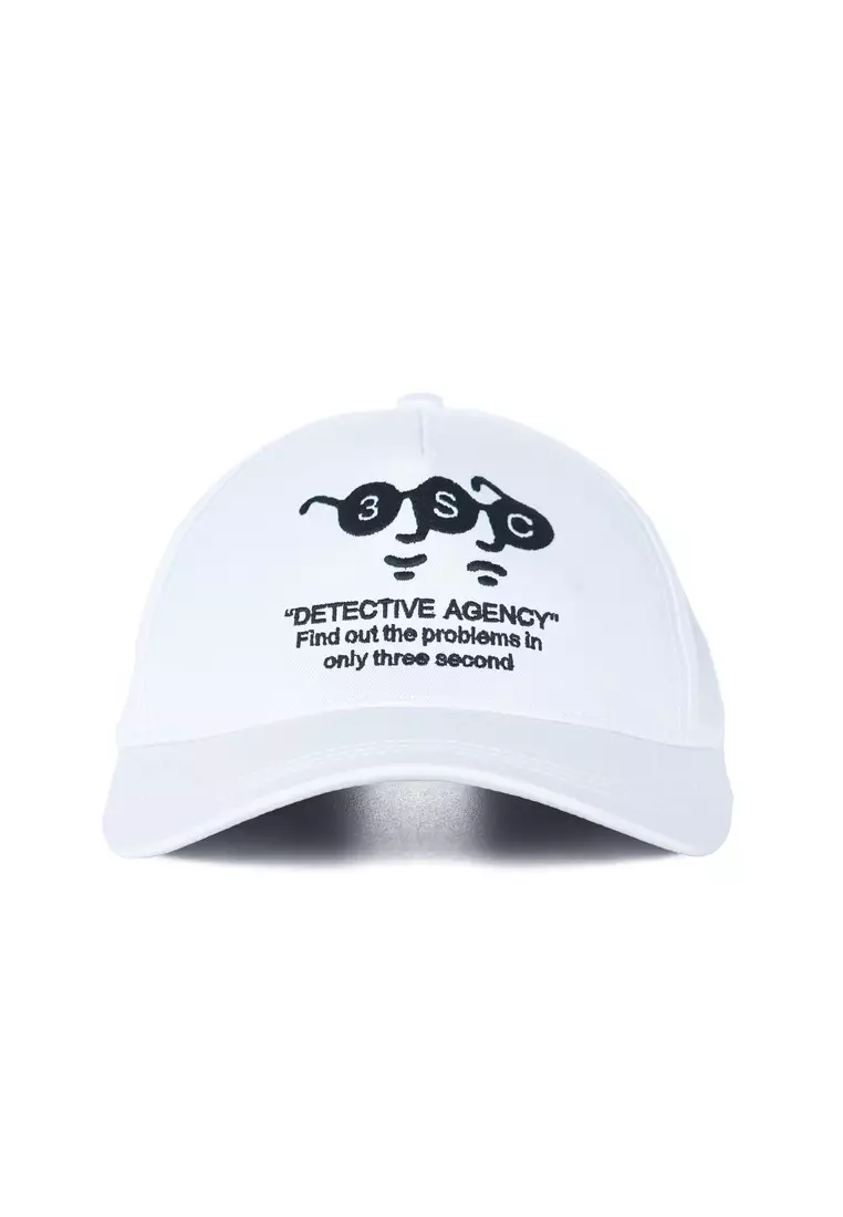3Second Men's Cap Hat Polyester Detective 071224