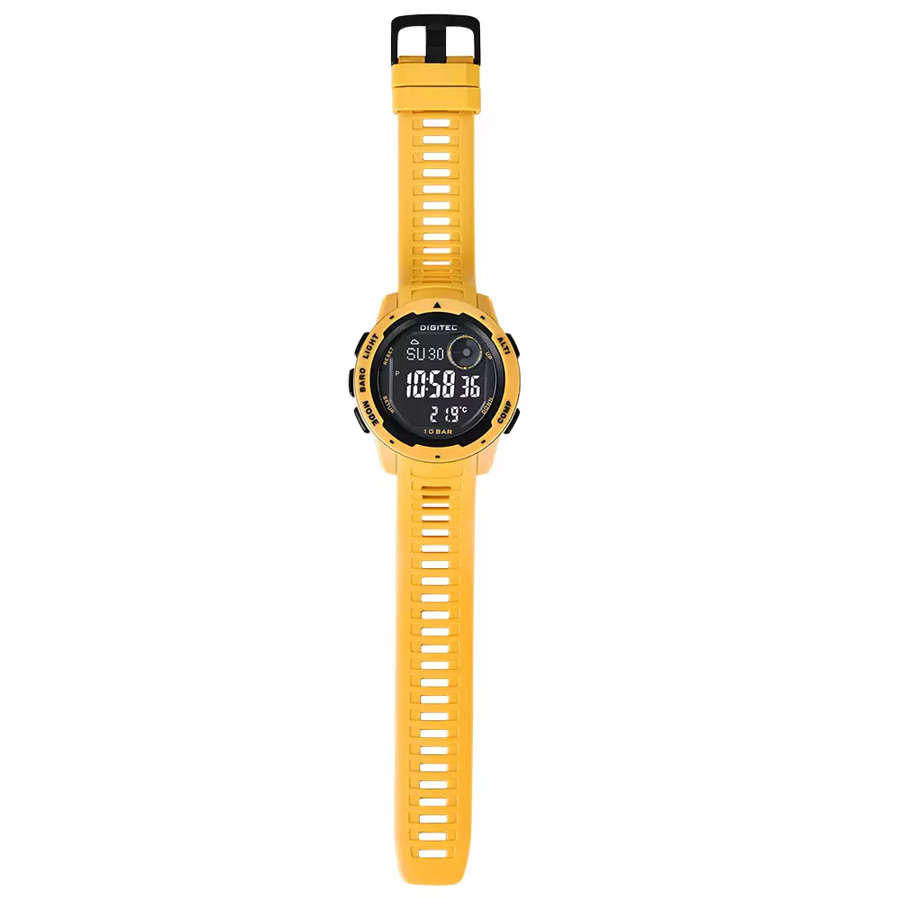 DIGITEC Jam Tangan Digital Pria DS-8100T Sport Watch - YL4B Yellow