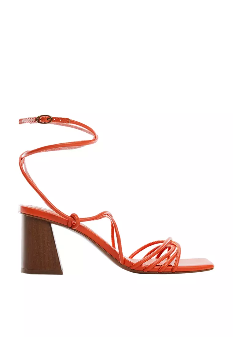 Buy Mango Criss Cross Straps Heels Online ZALORA Malaysia