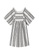 MANGO KIDS black Striped Caftan Dress 576E2KAC6FA350GS_1