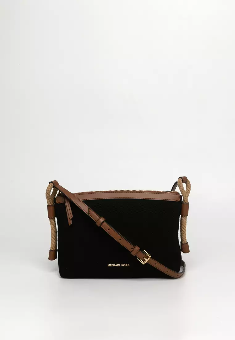 Michael kors canvas crossbody top
