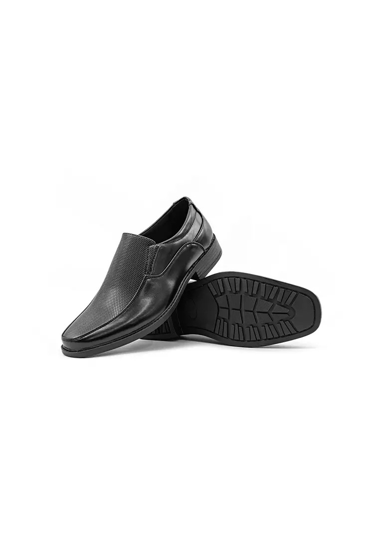 Men's Formal Slip On MY 25612 - Black C81 Sleek Formal Shoe for All Seasons Easy Wear