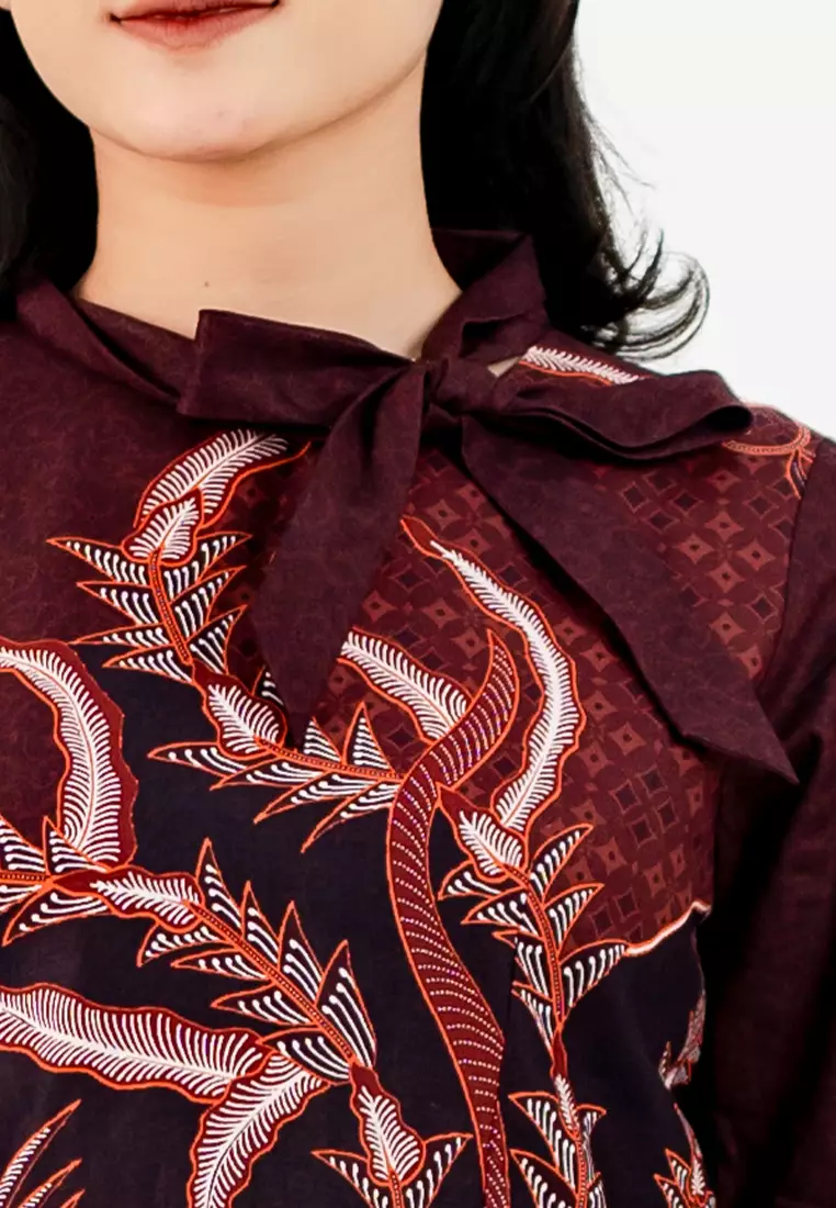 Hadinata Batik Wanita Blouse Gyana Genta