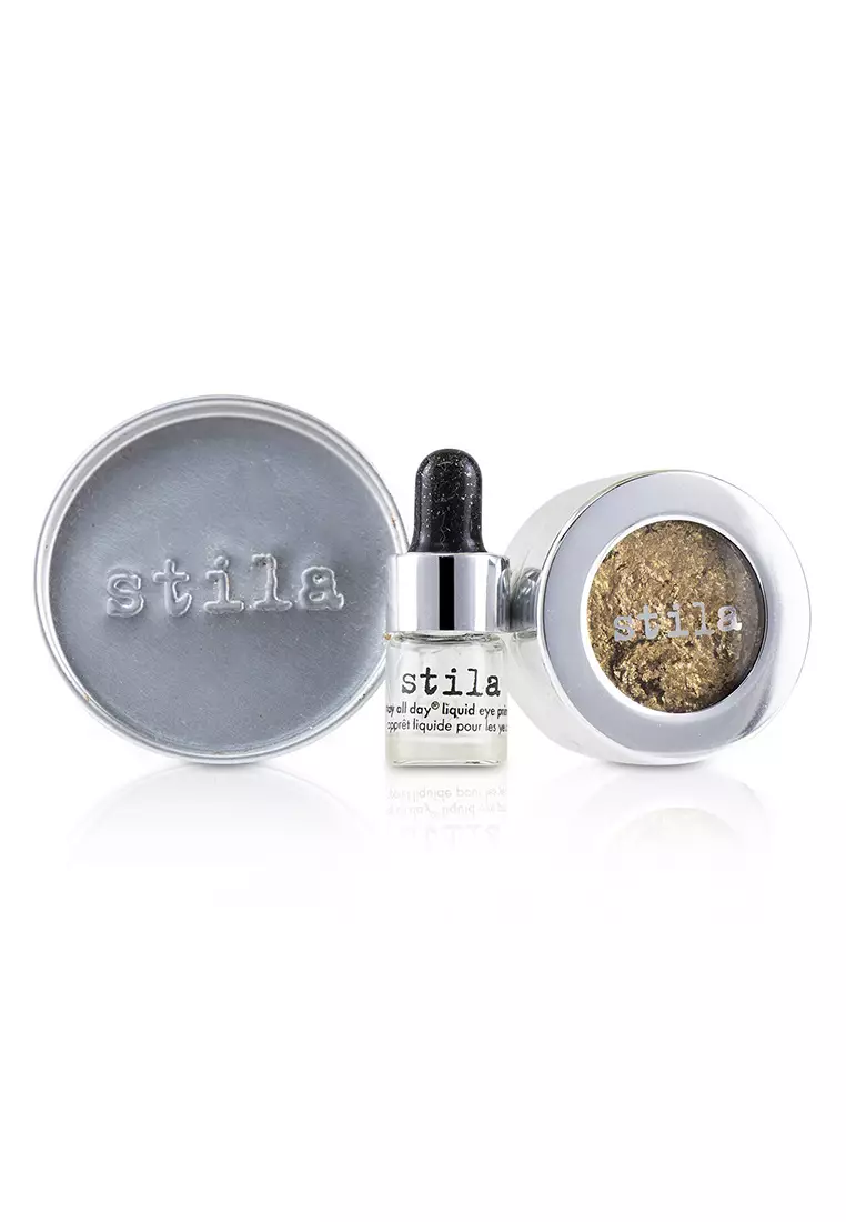 Discount on Stila  shoes - SKU: Stila - Magnificent Metals Foil Finish Eye Shadow With Mini Stay All Day Liquid Eye Primer - Gilded 