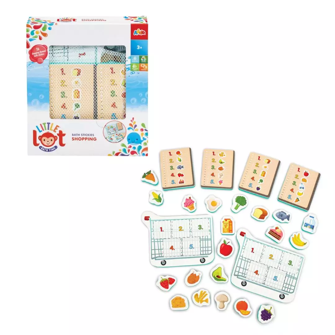 Addo Little Lot Bathime Stickers - Mainan Stiker Kamar Mandi / Bathub Anak