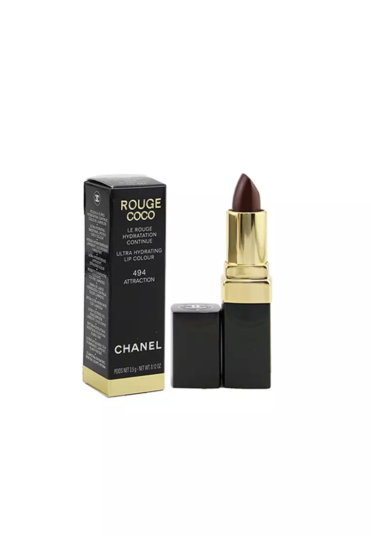 Buy Chanel CHANEL - Rouge Coco Ultra Hydrating Lip Colour - # 494  Attraction 3.5g/0.12oz. 2023 Online