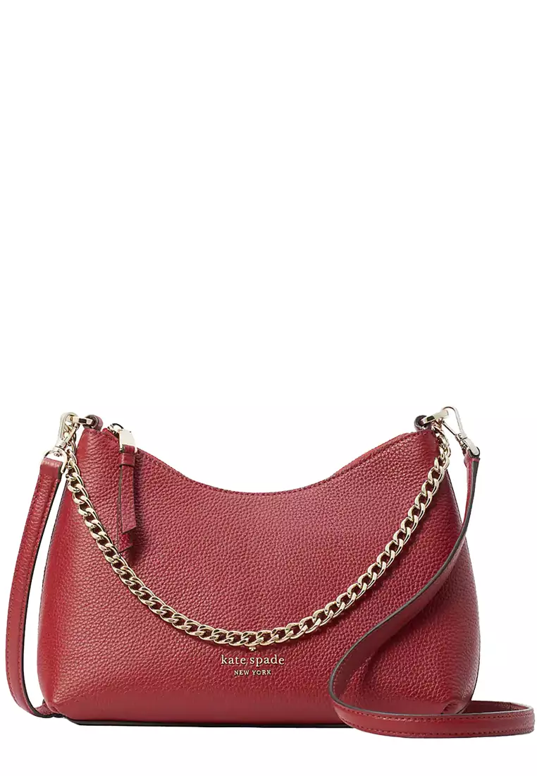 Kate Spade Zippy Convertible Crossbody Bag in Red Currant k9374