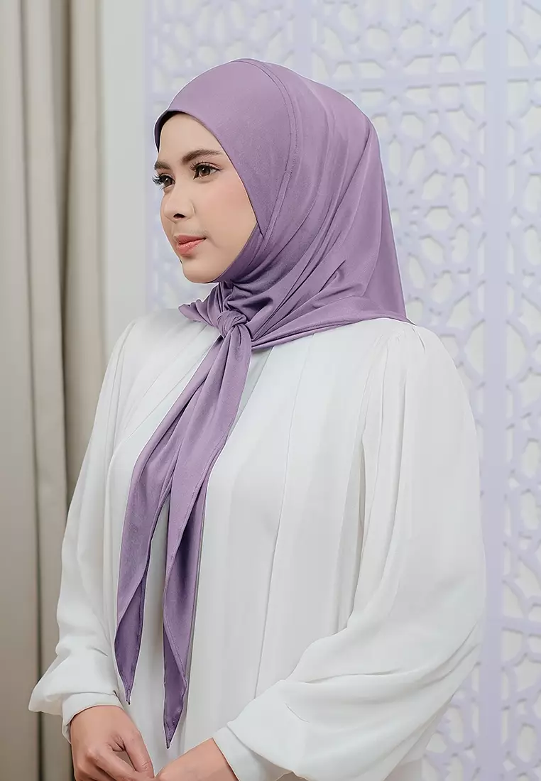 HIJAB INSTAN LUNA - SOFT PURPLE