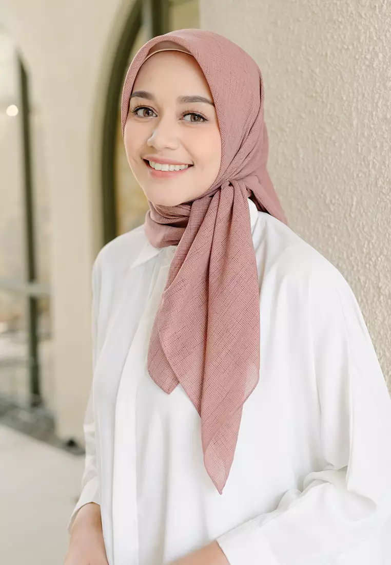 Maka Square Peach Pearl