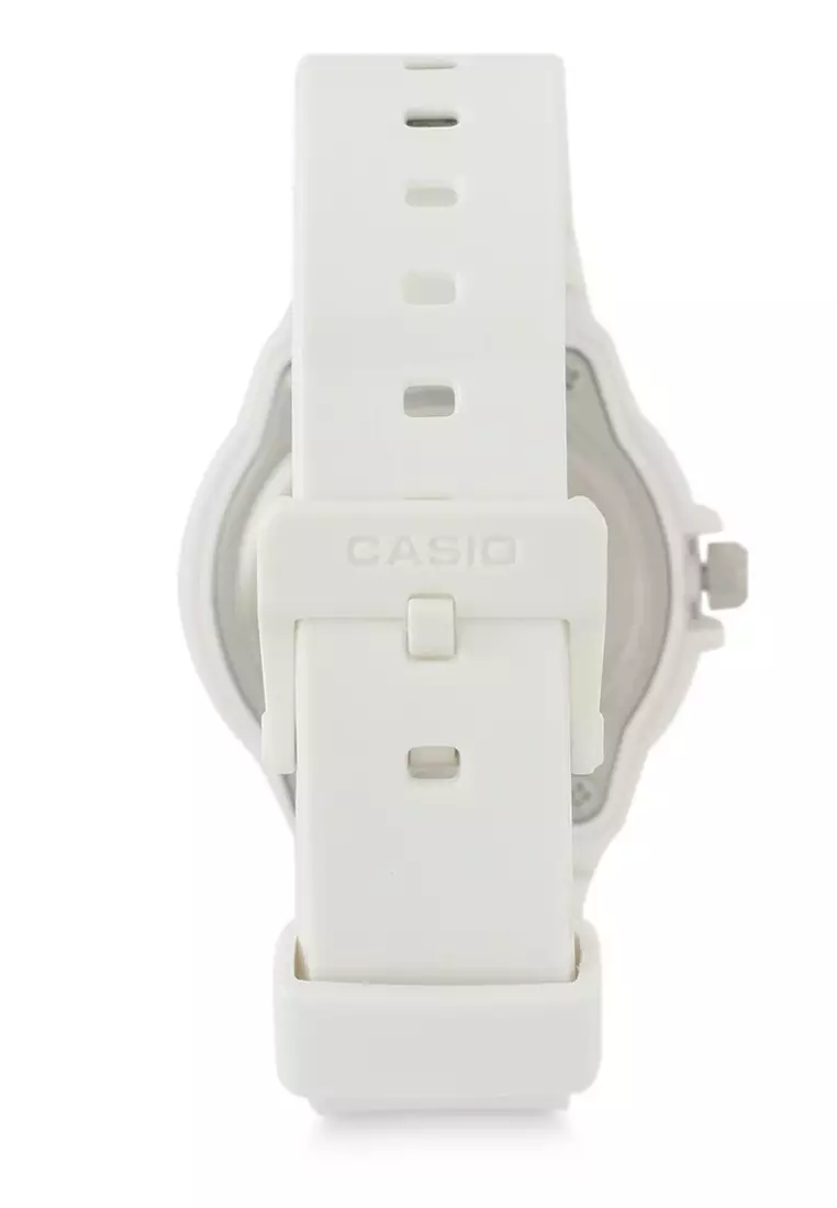 Casio Jam Tangan Wanita - White Pink - Resin - LRW-200H-4E3VDF