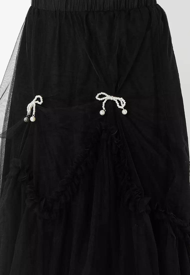 Bows Tulle Skirt
