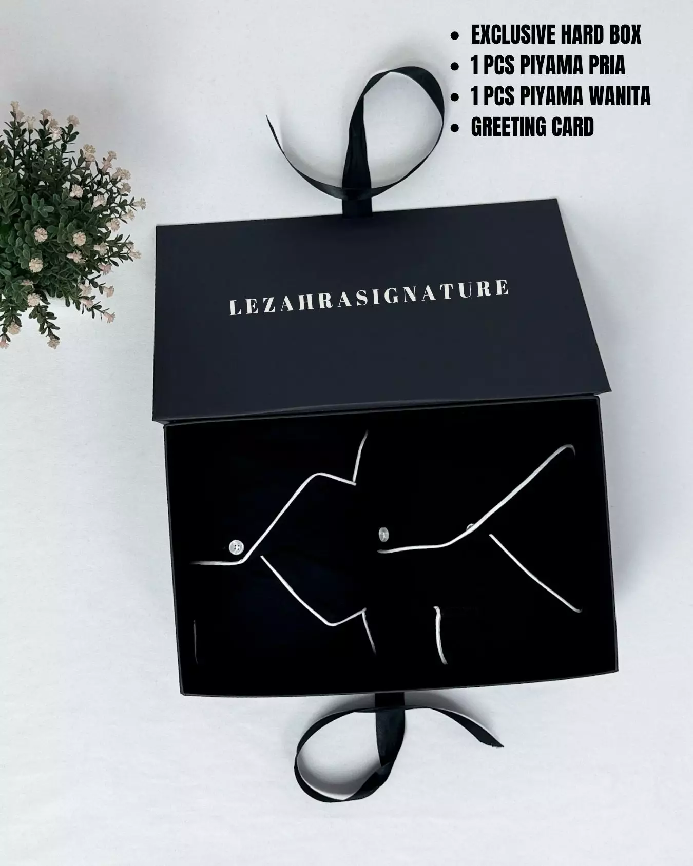 Piyama Couple BLACK Gift Box Series 