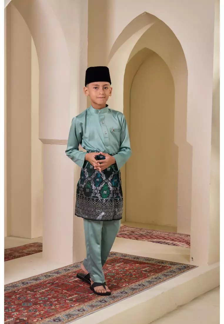 Baju Melayu Moden Putra For Kids