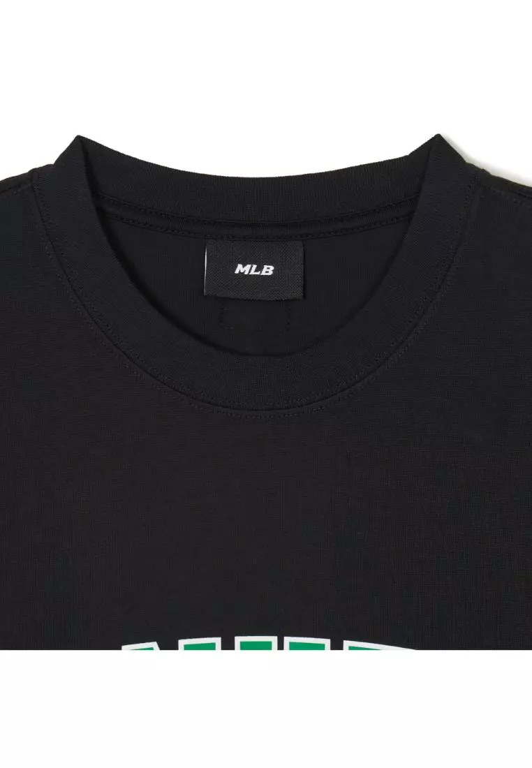 【MLB】 Varsity Stripe Overfit Short Sleeve T-Shirt /追跡付 14326609_EC_OVERSIZED-SS-