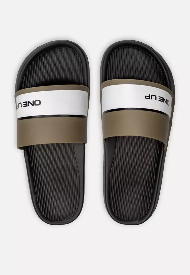 One Up By World Balance SAFARI SLIDER Men's Slides