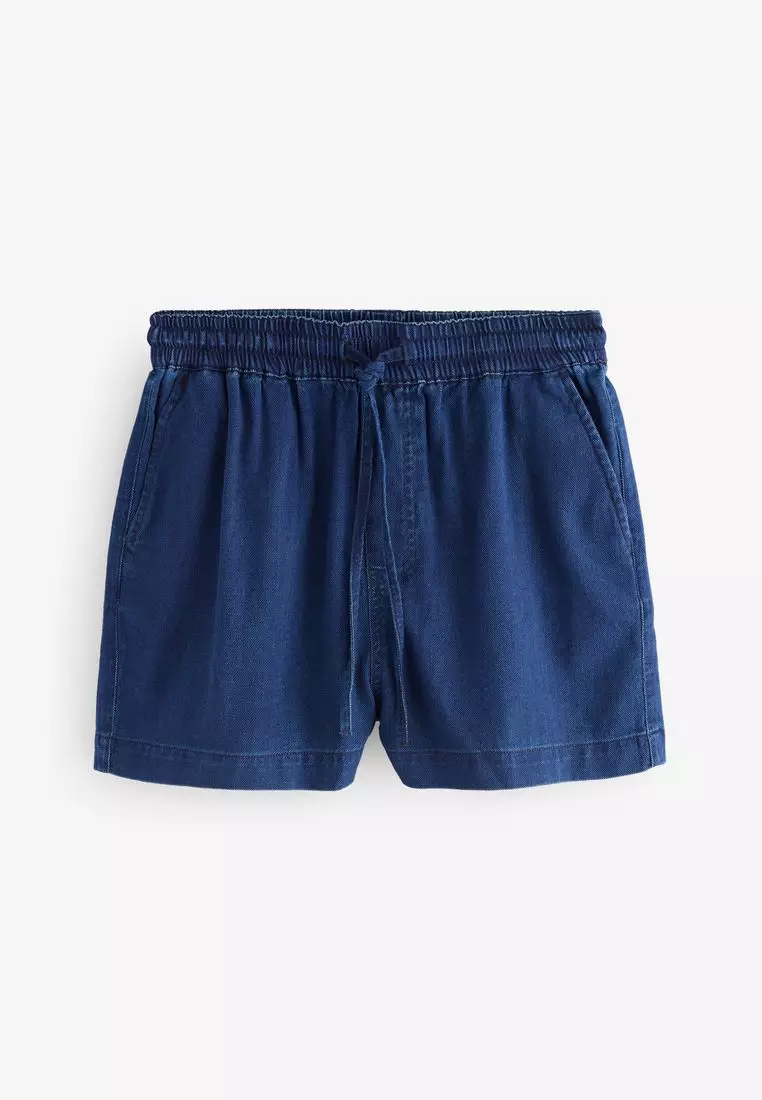 Lightweight Tencel Pull on 100% Cotton Shorts