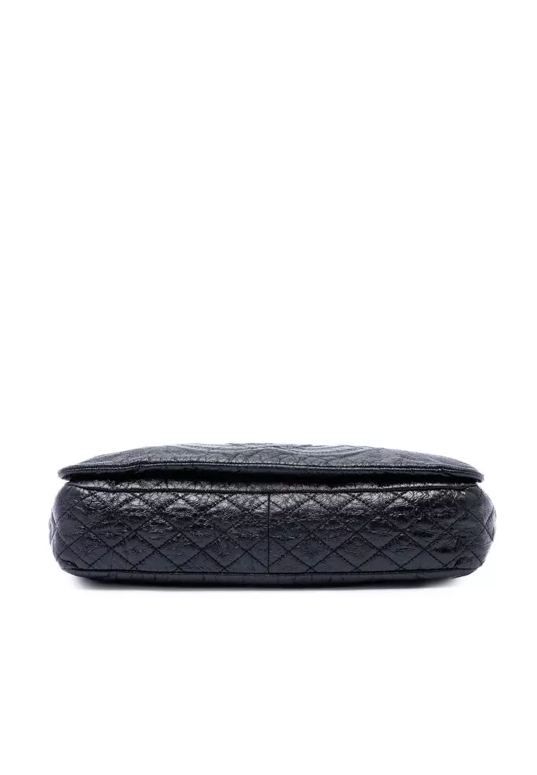 Pre-Loved Chanel Medium Vinyl Rock And Chain Flap