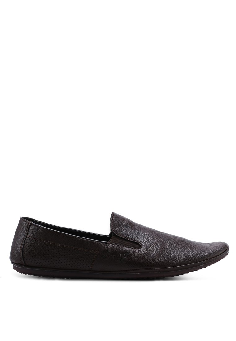Pebbled Slip Ons