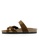 SoleSimple brown Dublin - Camel Leather Sandals & Flip Flops 34FE6SHBF6E244GS_3