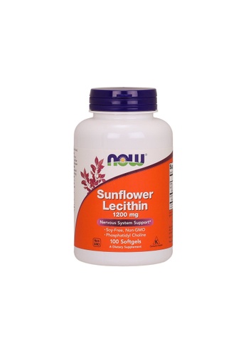 Now Foods Now Foods, Sunflower Lecithin, 1200 mg, 100 Softgels 7E9A8ES266ECCAGS_1