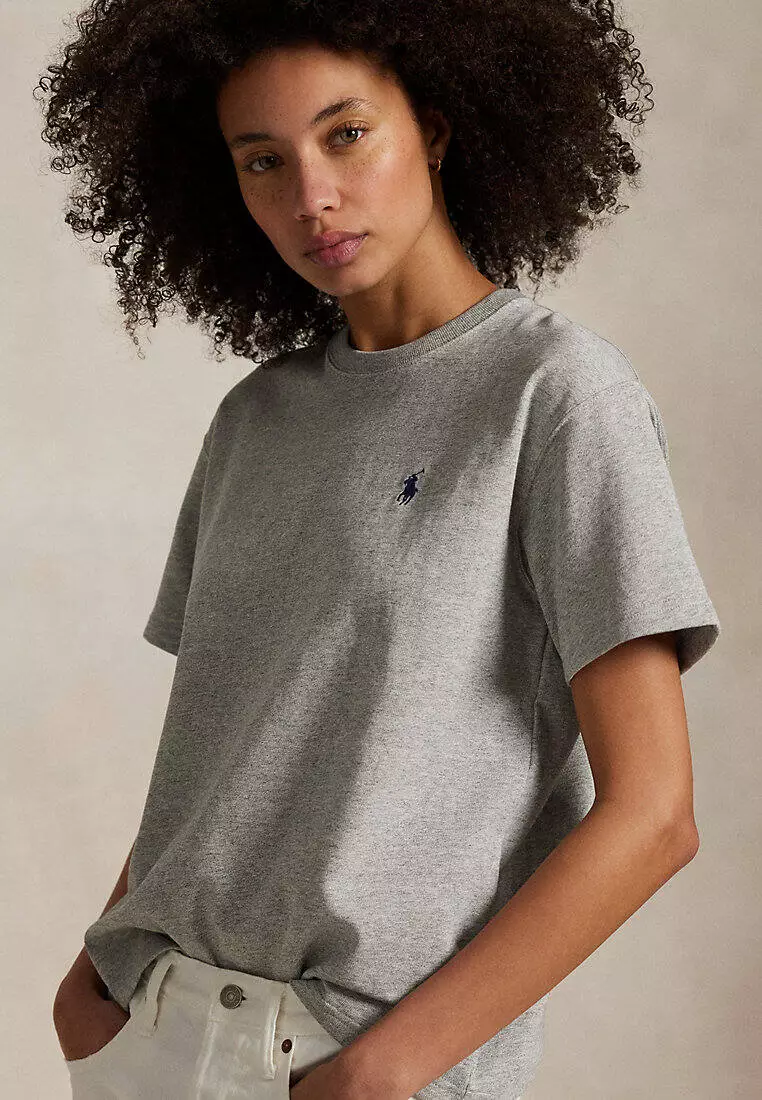 Relaxed Fit Cotton Jersey Tee
