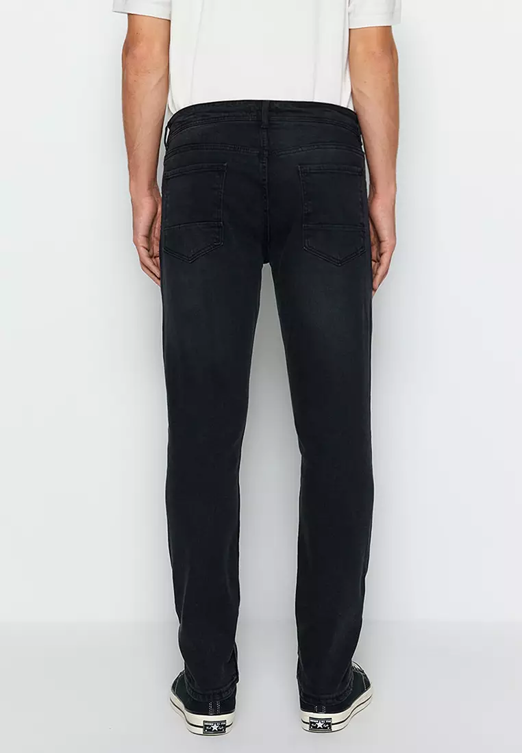 Buy Black Slim Fit Denim Jeans Online