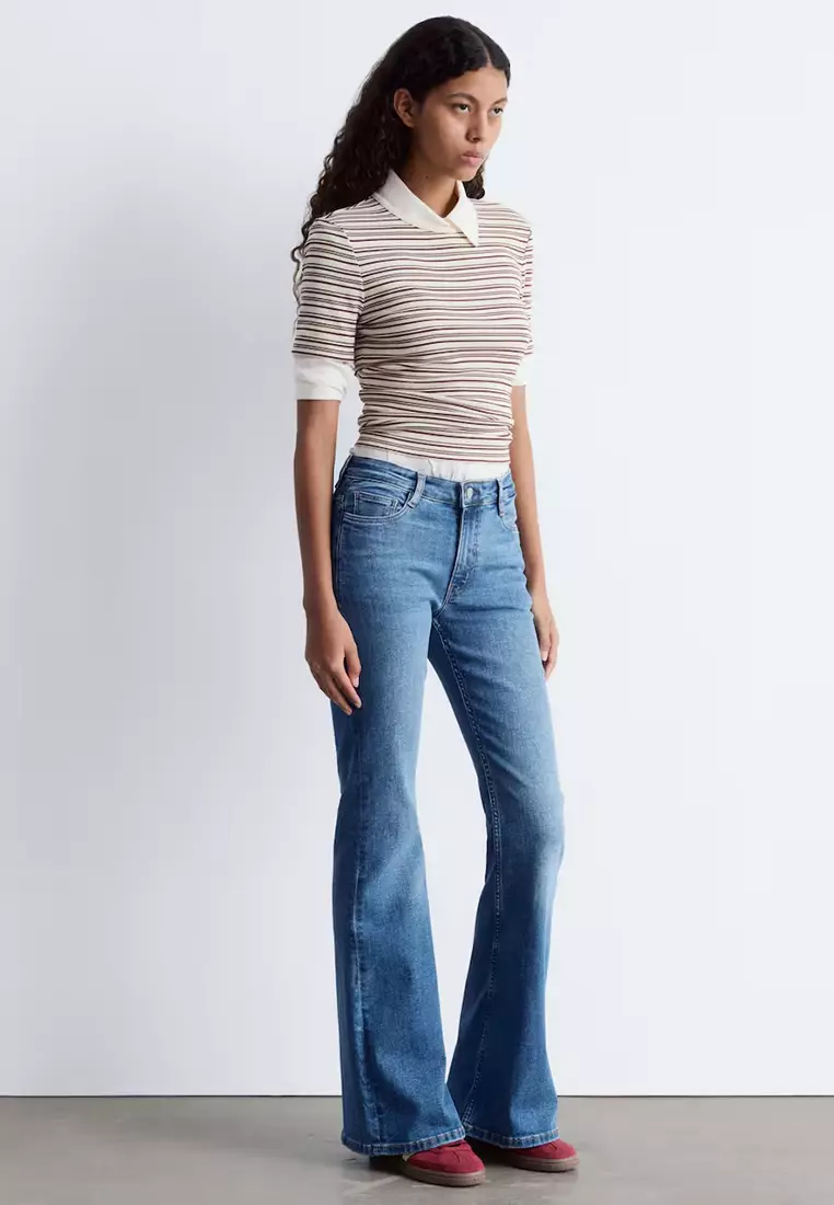 Slim Low-Rise Bootcut Jeans