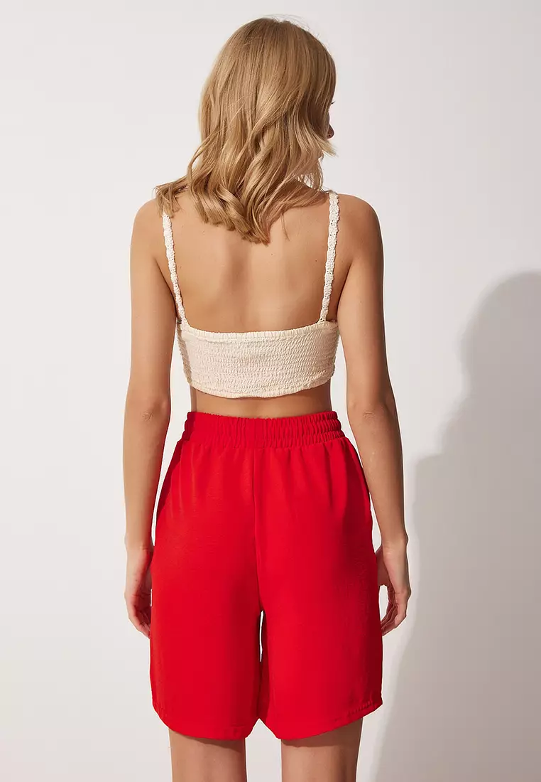 Flowy Kimono with Shorts Set