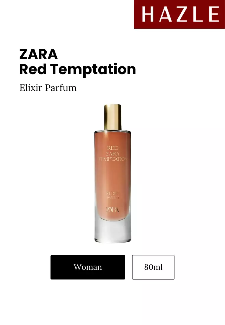 Zara Red Temptation Woman Elixir Parfum 80 ml