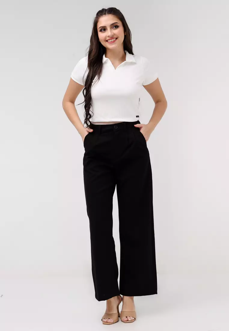 Highwaist Wideleg Trouser