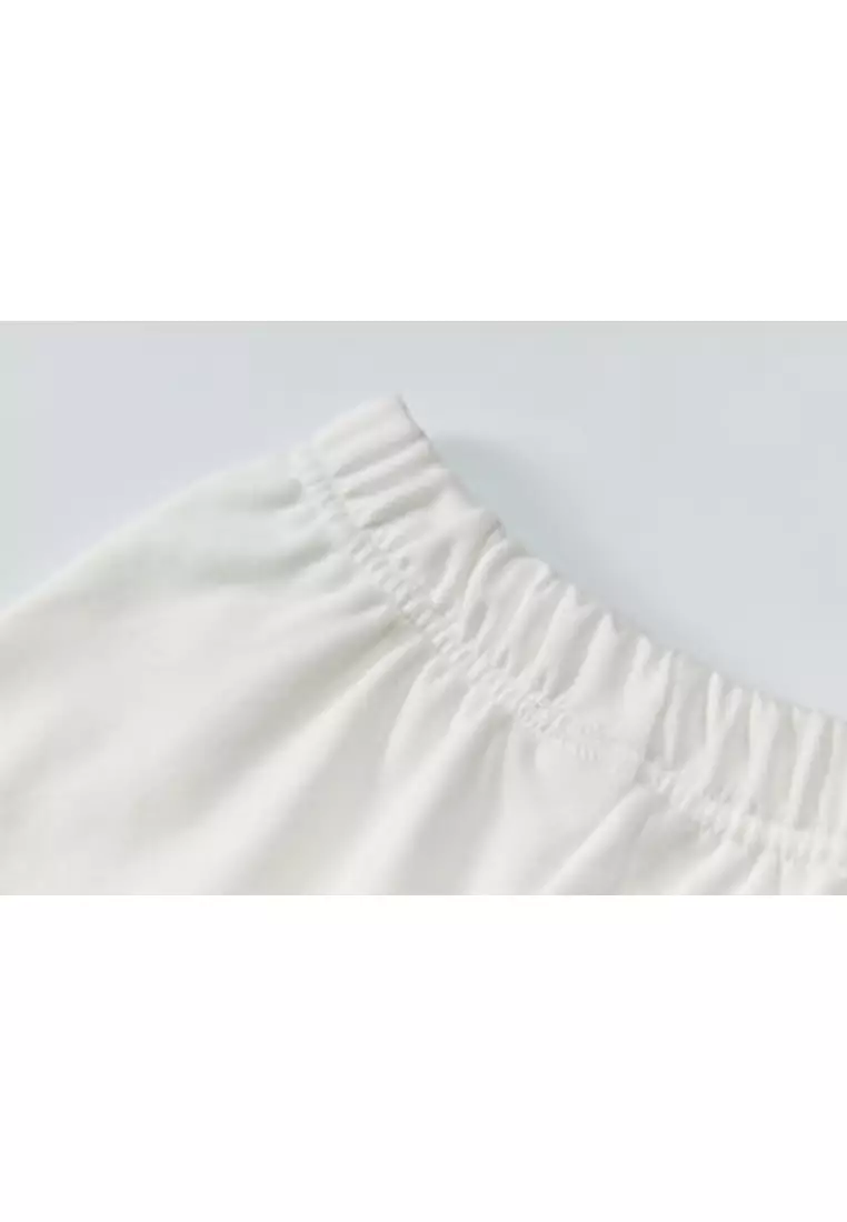 Buy Little Kooma Kids Plain White Shorts Online