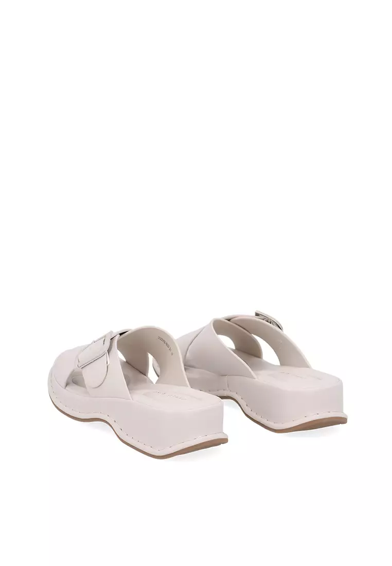 Beige CR Juno Cross Sandals