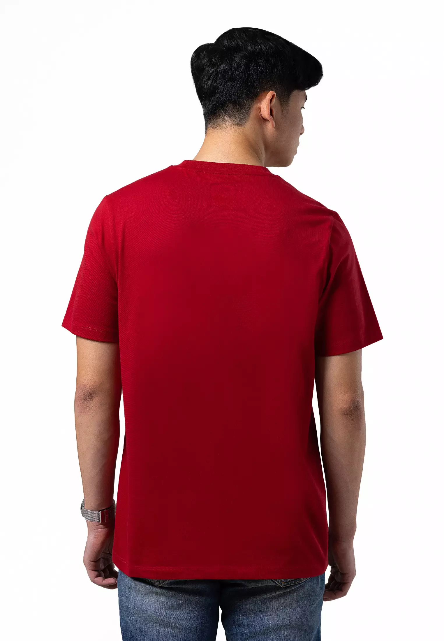 MANZONE Kaos Lengan Pendek Pria MZT-ID-NARAYANA - RED