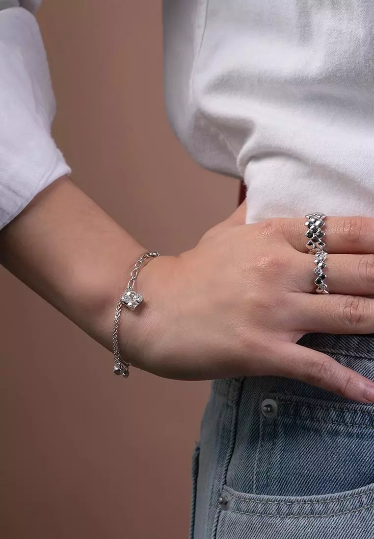 Liana Weave Sterling Silver Bracelet