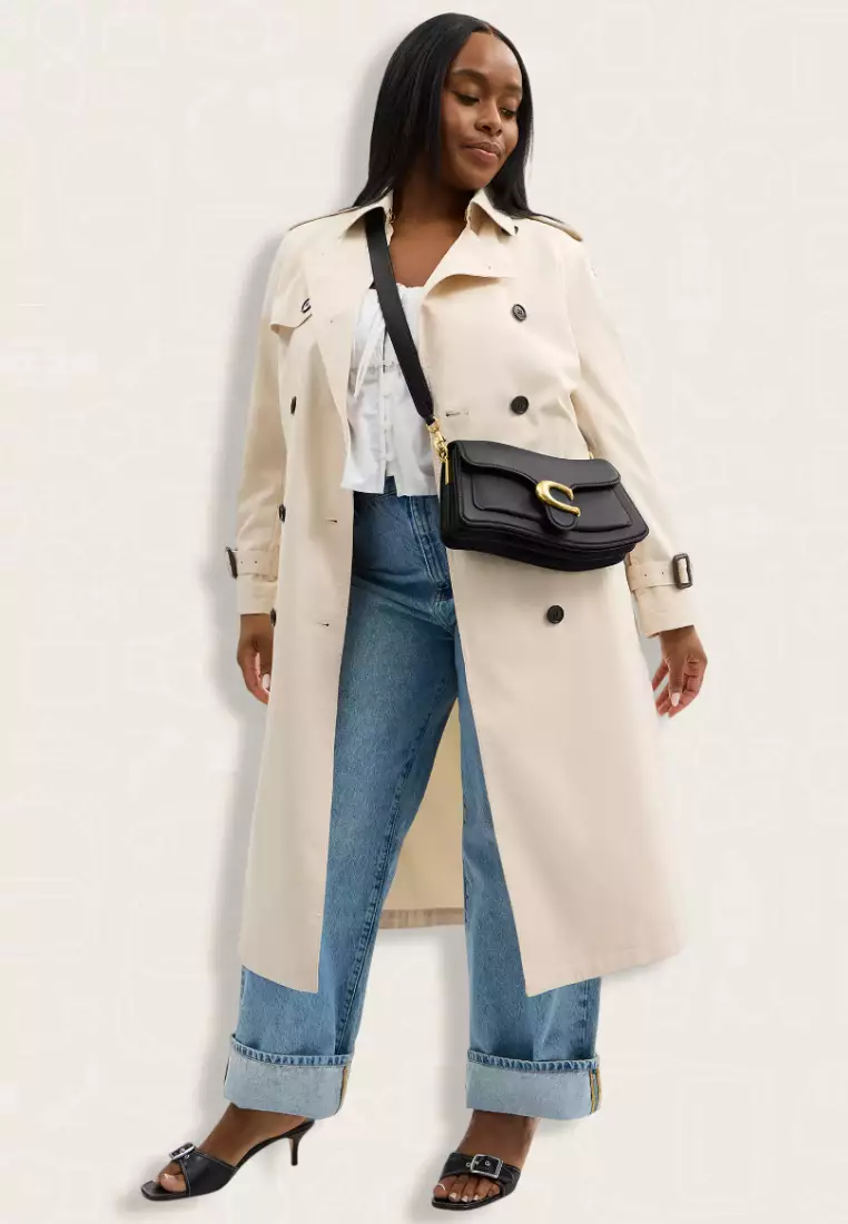 Coach Twisted Tabby Shoulder Bag Black