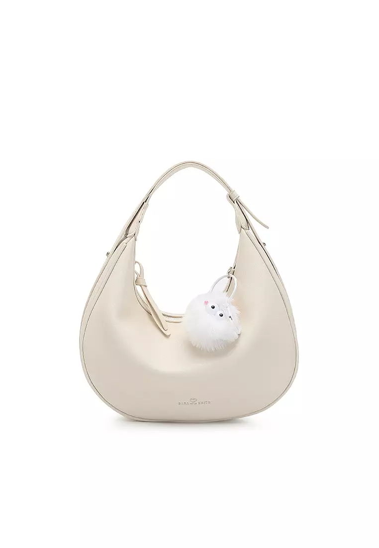 Women's Shoulder Bag / Sling Bag / Crossbody Bag - Off White
