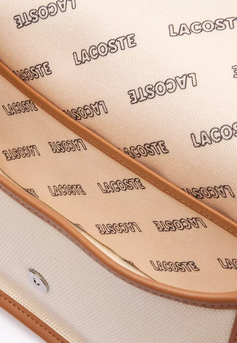 Heritage Canvas Flap Close Cotton Shoulder Bag