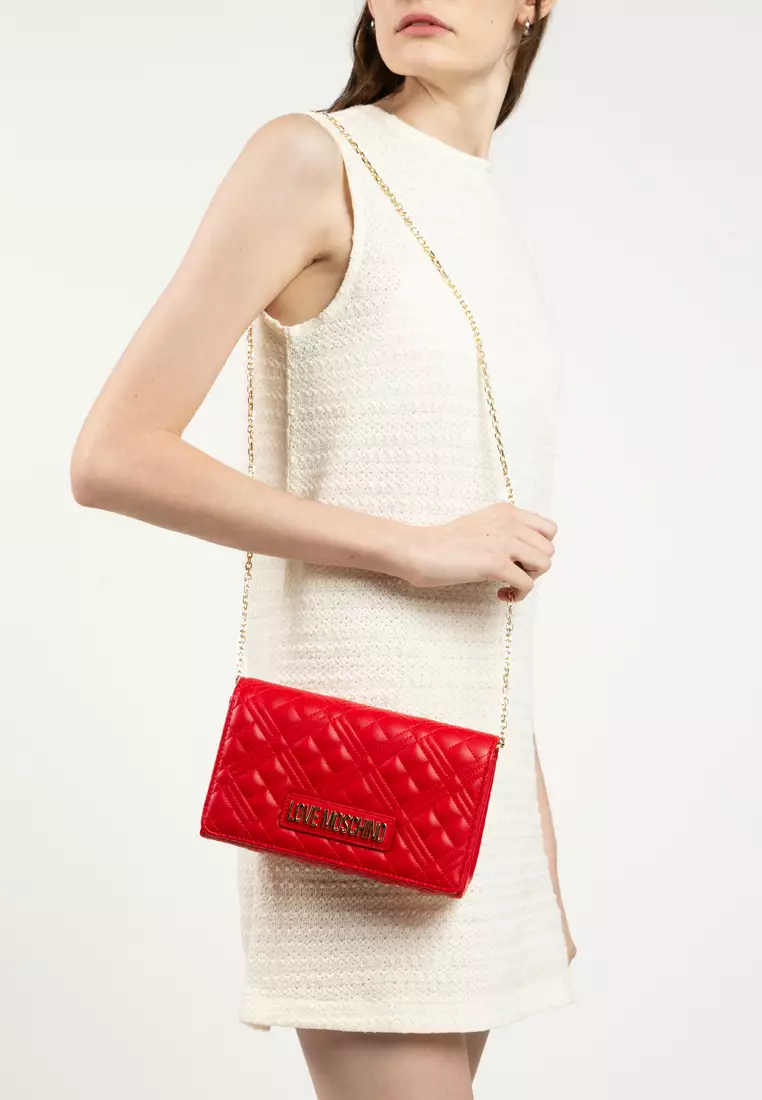 Smart Daily Logo Quilted Sling Bag (nt)